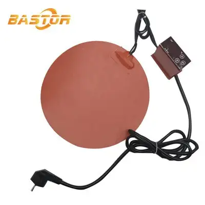 24v Temperature Control Flexible Silicone Heating Pad Heater — gallery image 3