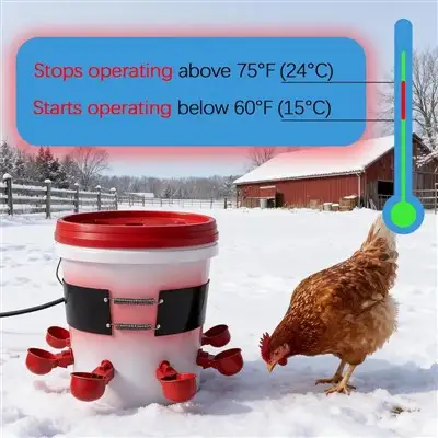 Poultry Chicken Water Heater — gallery image 5