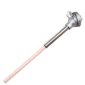 High Thermocouple Ceramic Tube K Type Screw Pt-rh Thermocouple