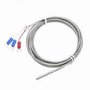 3 Wire Waterproof Probe Rtd Pt 100 Temperature Sensor