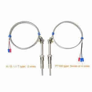 J Type Temperature Sensor Bayonet Thermocouple