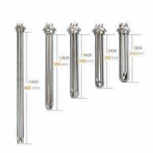 Stainless Steel electric oil Water Immersion Heater