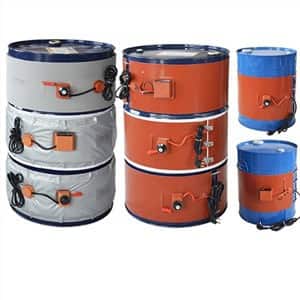 Electric 1200w 55 Gallon 200 Litre Silicone Rubber Oil Drum Heating Jacket