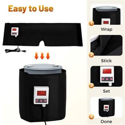 5 Gallon Honey Bucket Heater