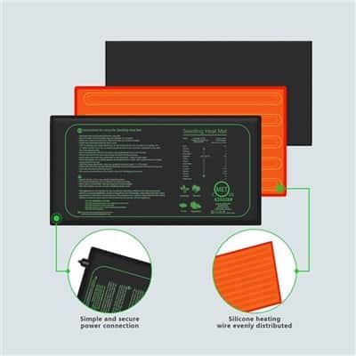 Digital Thermostat Electric Seedling Growing Heating Mat