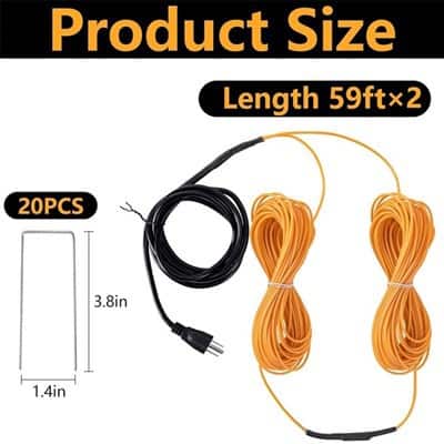 Greenhouse Soil Heating Cable
