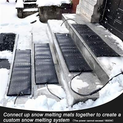 Heated Snow Melting Mats