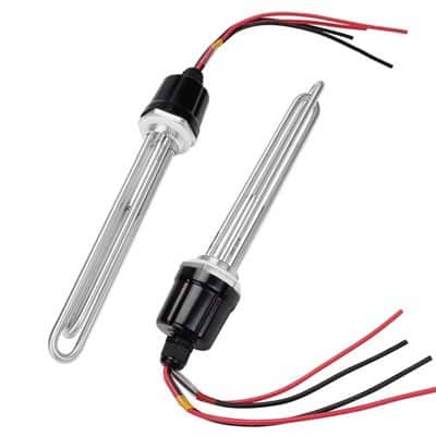 Solar Water Heater Element With Thermostat